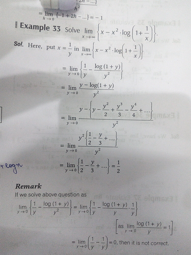 Doubt From Limits Maths Doubts Goiit Com